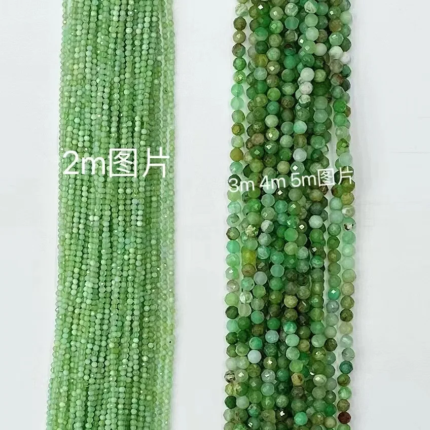 Natural Australian Chrysoprase jade Round Loose Beads Jewelry Making DIY Bracelet Necklace38cm Accessorie Manufacturer Wholesale