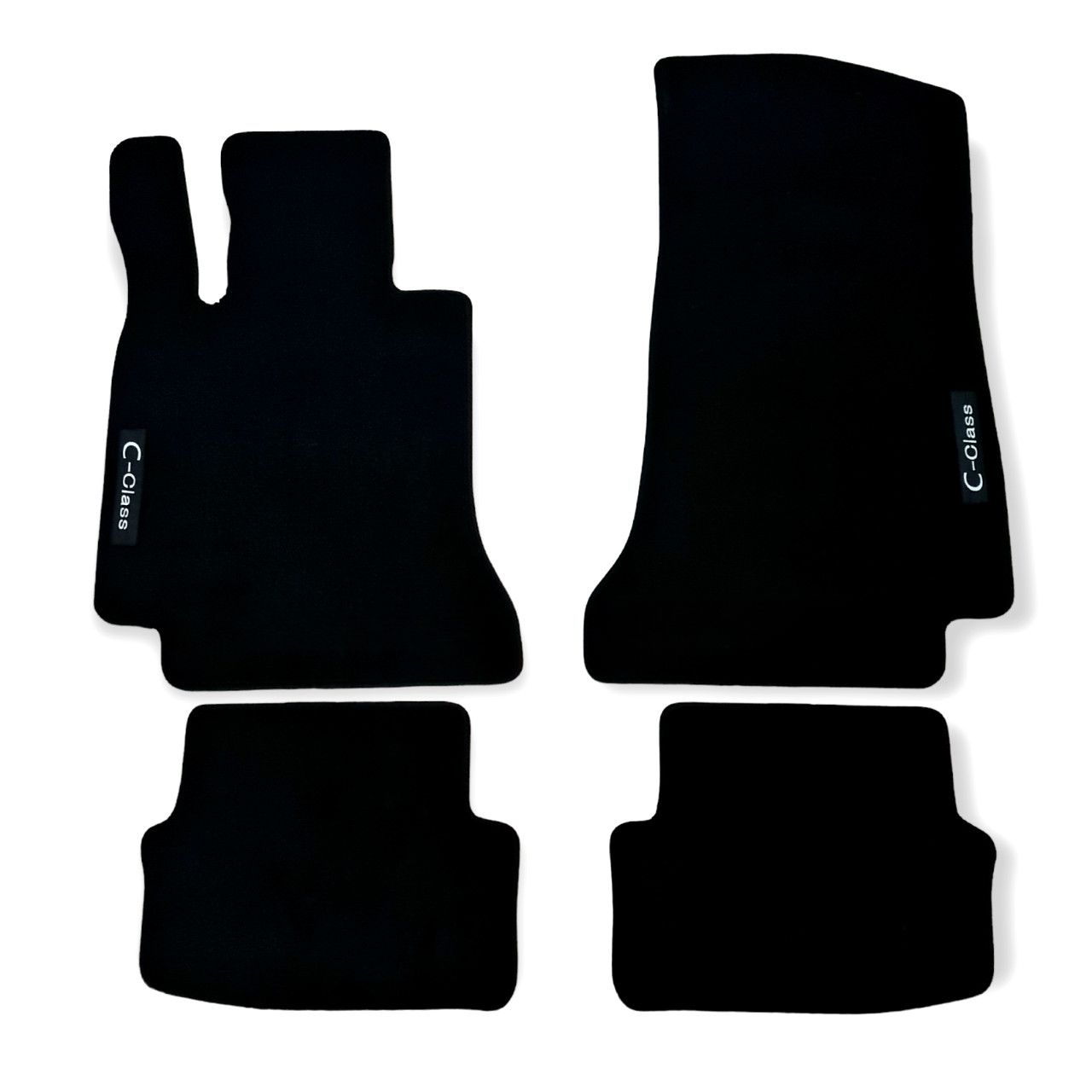Car Floor Mats Velour For Mercedes C Class Coupe Auto Liners Waterproof Black 2d-image-1066252271