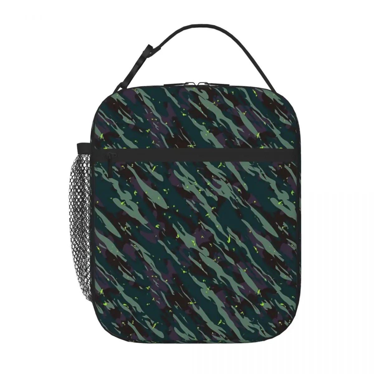 Sports Storage Bag Tiger organizer Stripe Camouflage Military Camo Insulated Bento Box Portable Lunch Tote Resuable Picnic Bags Cooler Thermal Bag O