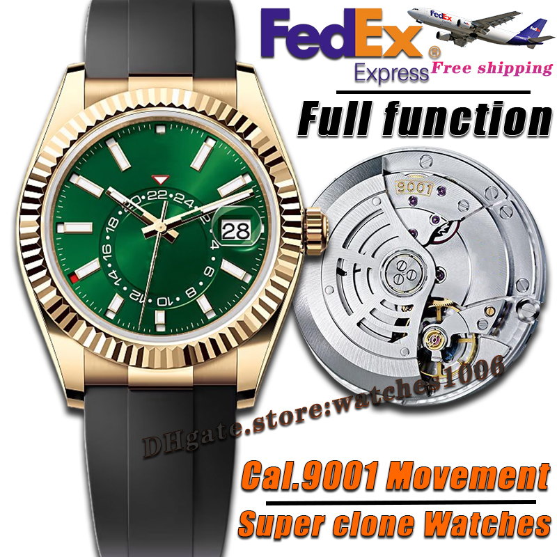 ZF Mens watch Luxury watch Automatic Mechanical Cal.9001 Movement Watch Super power storage Designer Watch Top Quality Watch 42MM waterproof Stainle