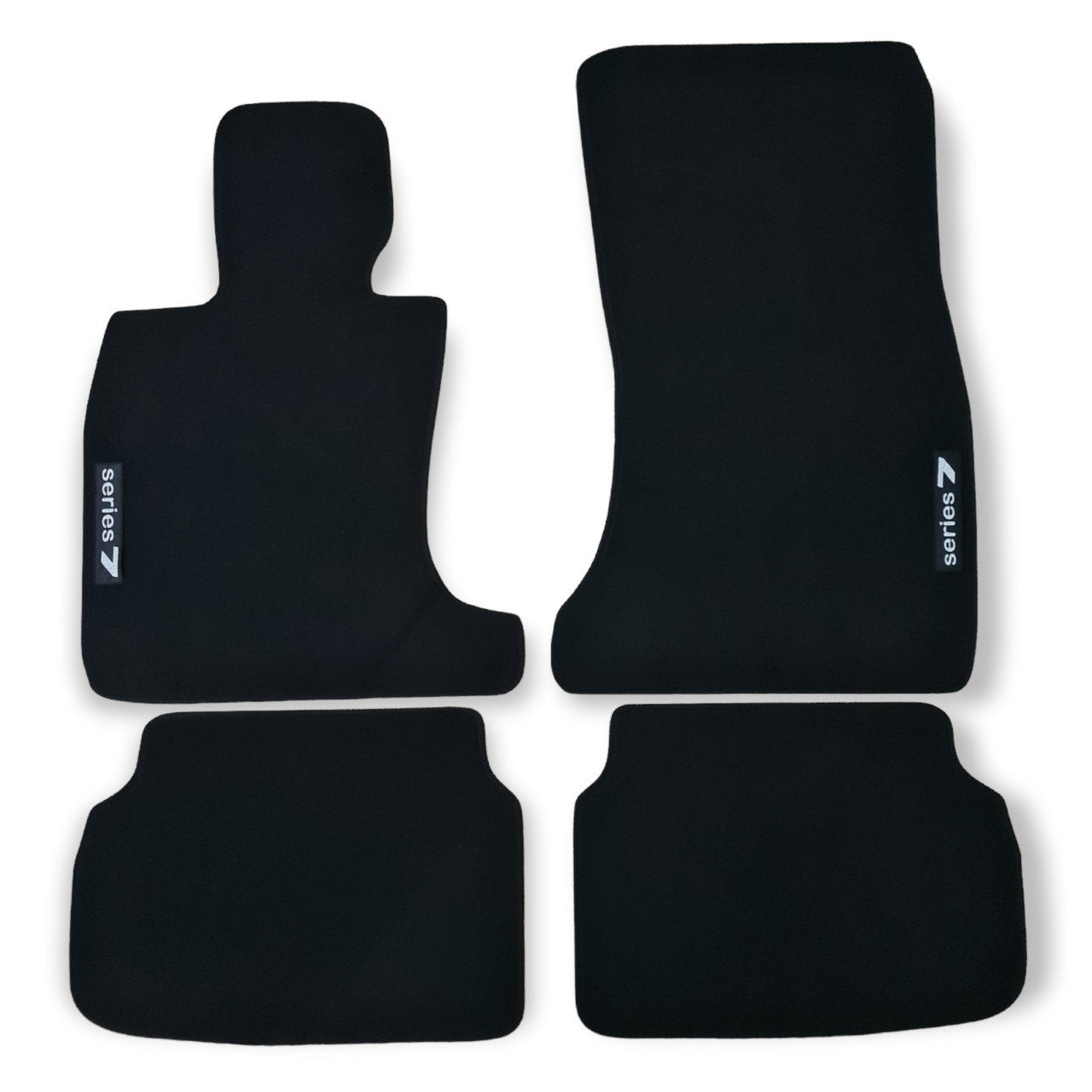 Car Floor Mats Velour For BMW 7 M7 F01 Waterproof Black Carpet Auto Liners New-image-1066241849