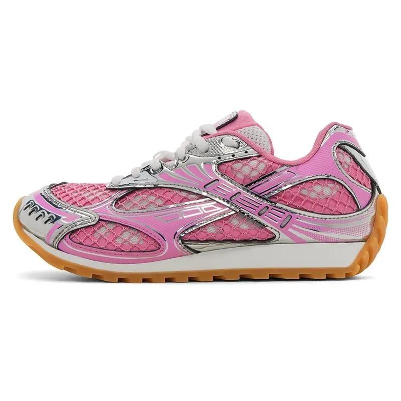 Women's comfortable versatile casual shoe Luxury everyday outfits round toe Low top athletic Shoes Designer mesh breathable sneakers for outdoo