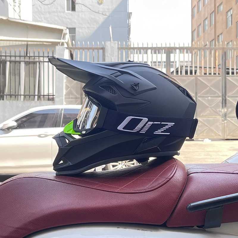 Super-Cool Motorcycle Off-road Helmet ATV Dirt Bike Helmet MTB Downhill Full Face Helmet Free 3 Gifts A Lot of Design Helmets S25711-image-1066314536