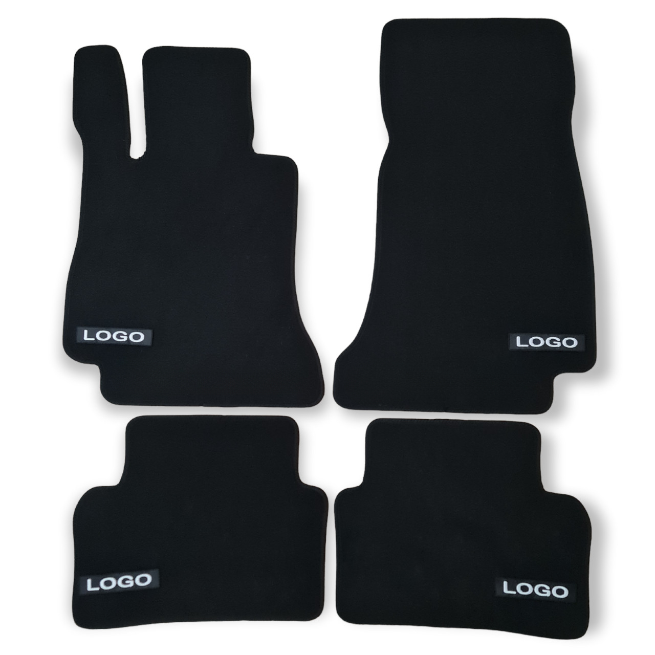 Car Floor Mats Velour For AMG Mercedes CLS C257 Auto Liners Waterproof Black New-image-1066299908