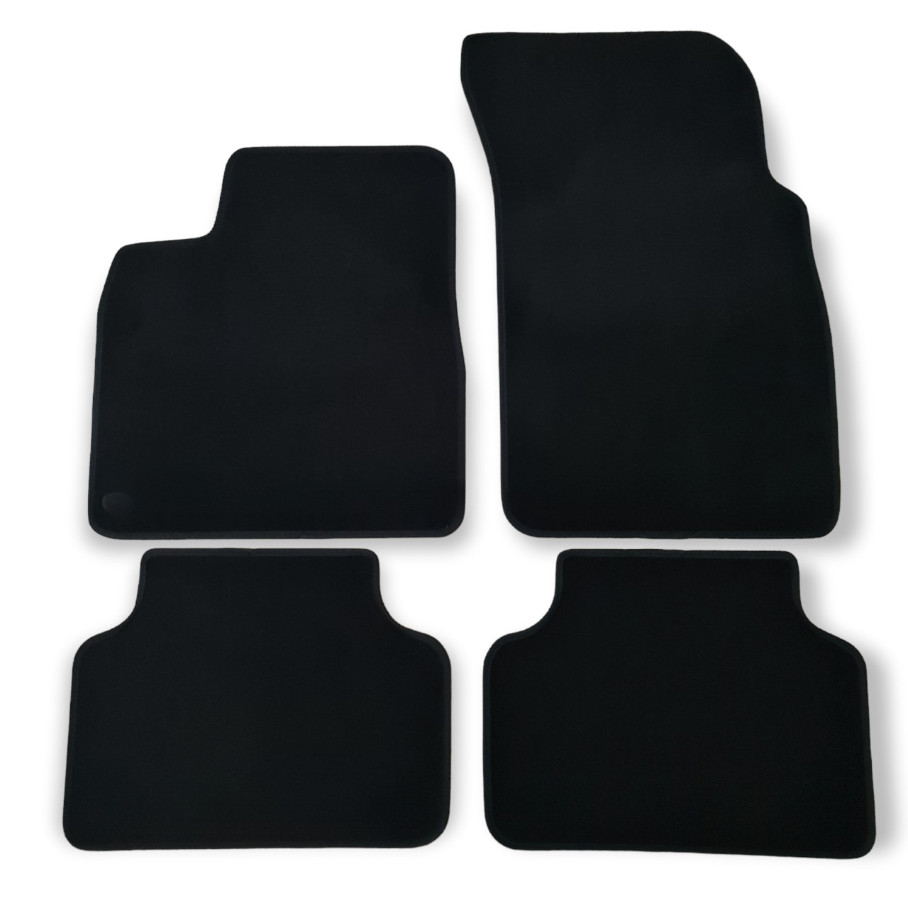 Car Floor Mats Velour For Q8 SQ8 4M Waterproof Black Carpet Auto Liners New-image-1066500762