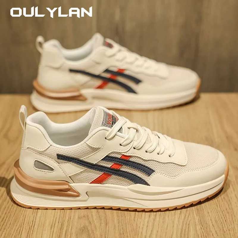 Spring Autumn Fashion Net Face Hollow Platform Outdoor Mens Sports Designer New Soft Sole Casual Lightweight Men Shoes Z250715