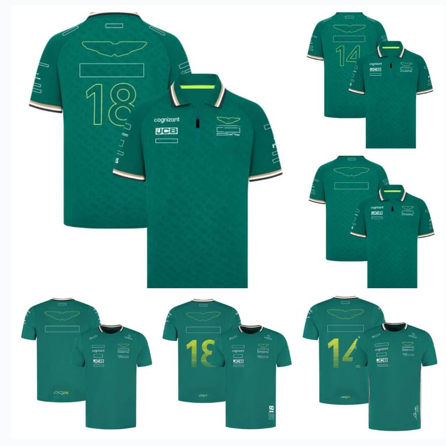 F1logo summer shirt F12025 short-sleeved polo shirt with the same customised-image-554634280