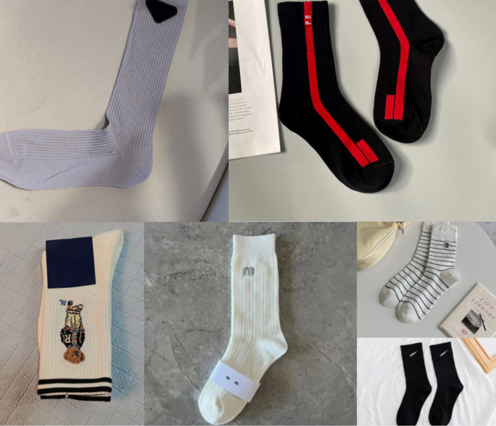 Socks & Hosiery Designer Triangle boneless socks summer style mesh breathable anti pilling trendy brand mid tube socks women's socks candy c-image-1066488998
