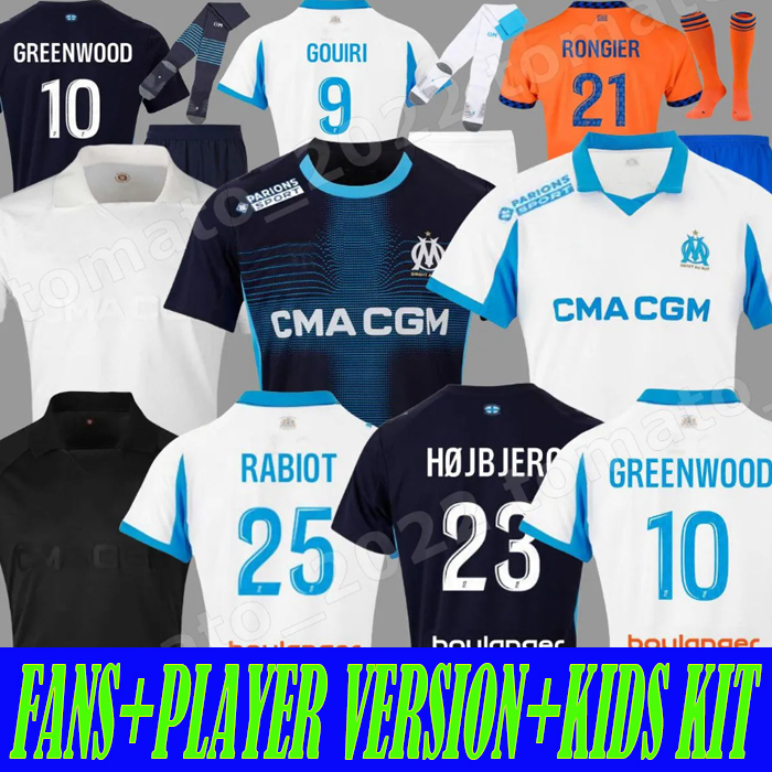 25 26 maillot de foot 125th Anniversary Soccer jerseys OUNAHI harit 2024 2025 2026 OMS man and KIDS football shirt hommes enfant BALERDI RONGIER-image-918858439