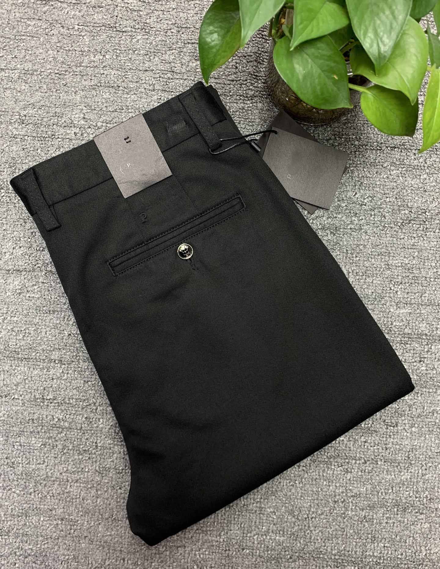 PPP Designer luxury Men&#039;s dress pants Business Pants Casual pants Fashion leggings Black-image-942629911