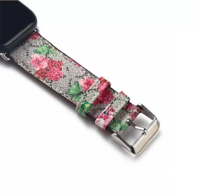fashion G designer watchband Straps For apple iwatch 10 9 8 7 6 5 Snake Bee designers watch band 45mm 42mm 38mm 40mm 49mm bands PU Leather Bracel-image-747598786