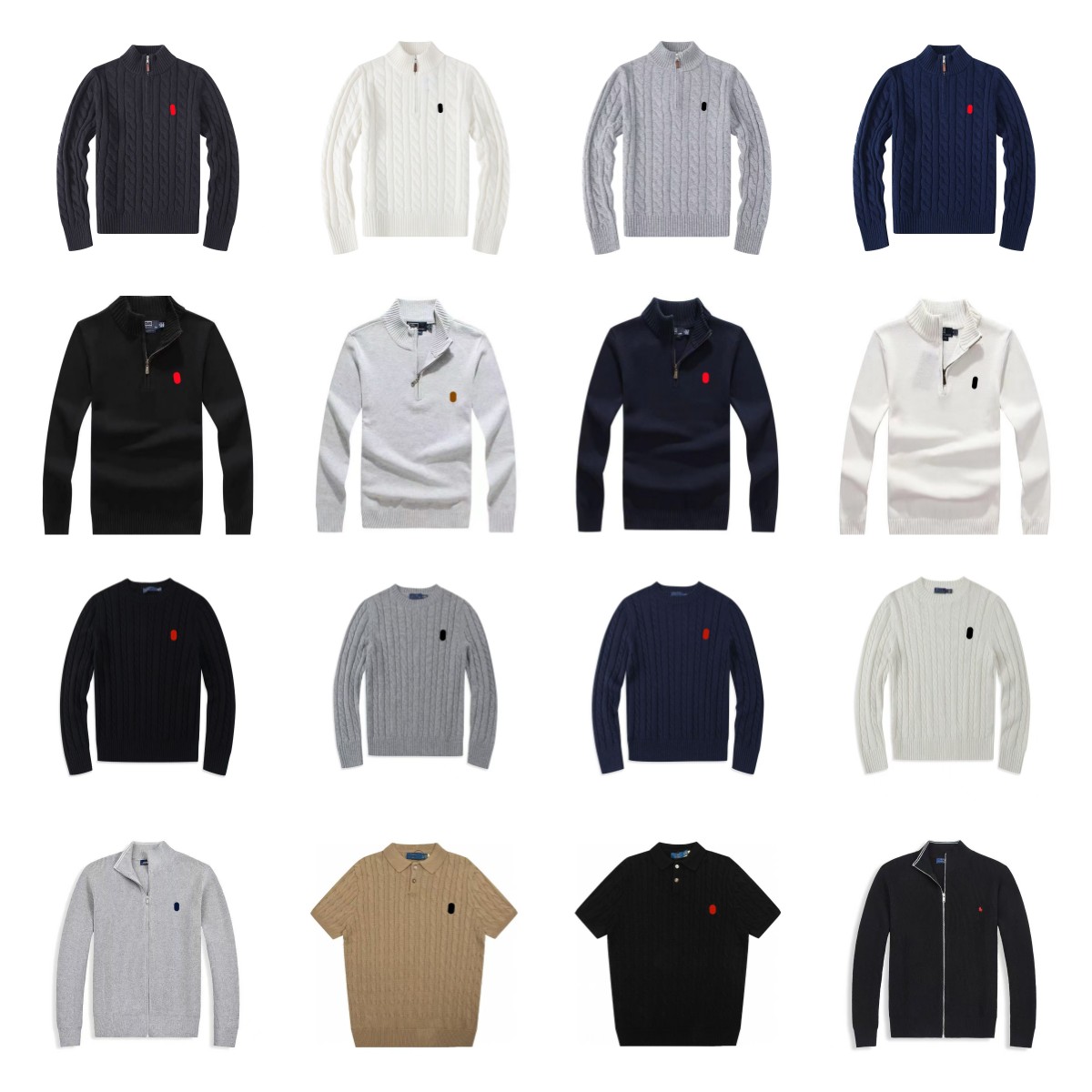 sweater men quarter zip mens knit designer sweater knitted sweaters uomo turtle neck luxury women sweatshirt clothes sweater mens sweater jumper