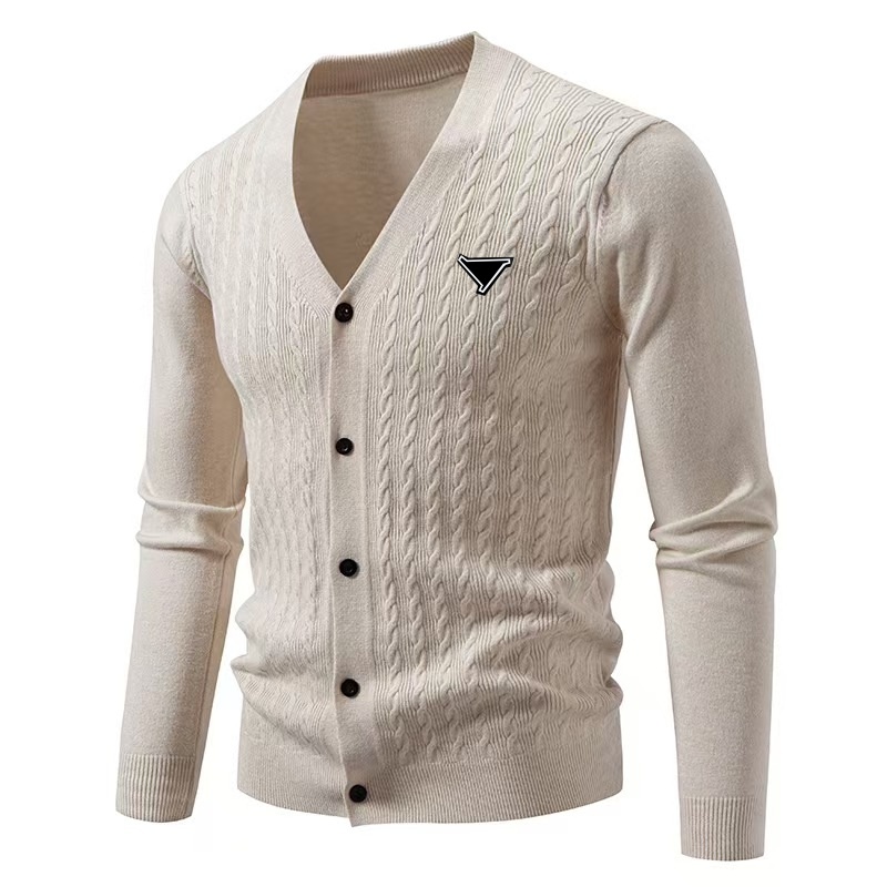 Men's Sweaters Luxury letter men's designer jacket cardigan fashion pocket knitted cardigan sweater jacket men's casual sweater