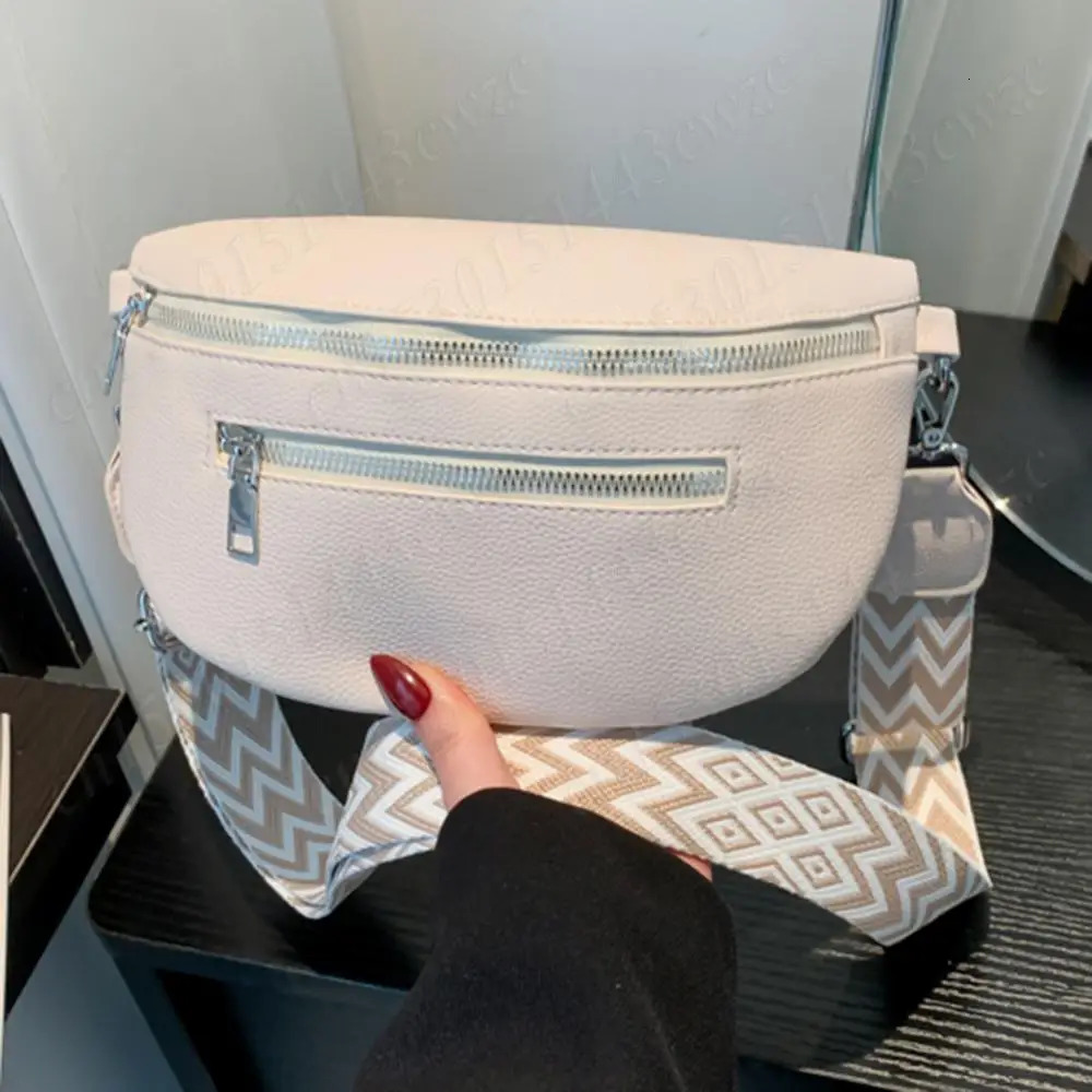 Sac à bandoulière élégant pour femmes Sac à poitrine vintage simple Sac à bandoulière multi-poche sac de balle de mode voyage en extérieur sac de