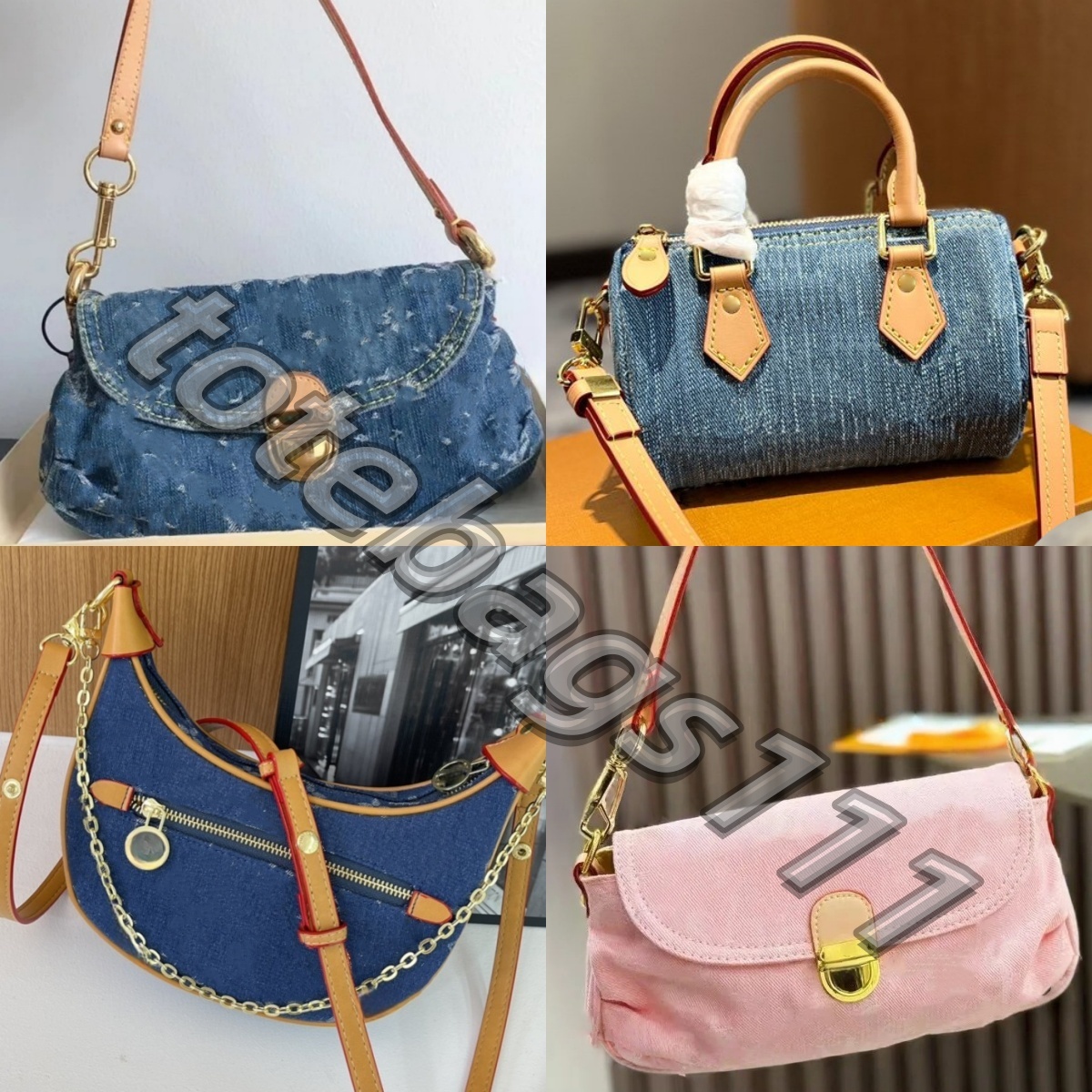 Luxury Handbags Designer Bag Shoulder Crossbody Bag 2025 Designer Bags Purses For Designer Women Bag Handbag Purse Shoulder Bags Mini Denim Desig-image-998535359