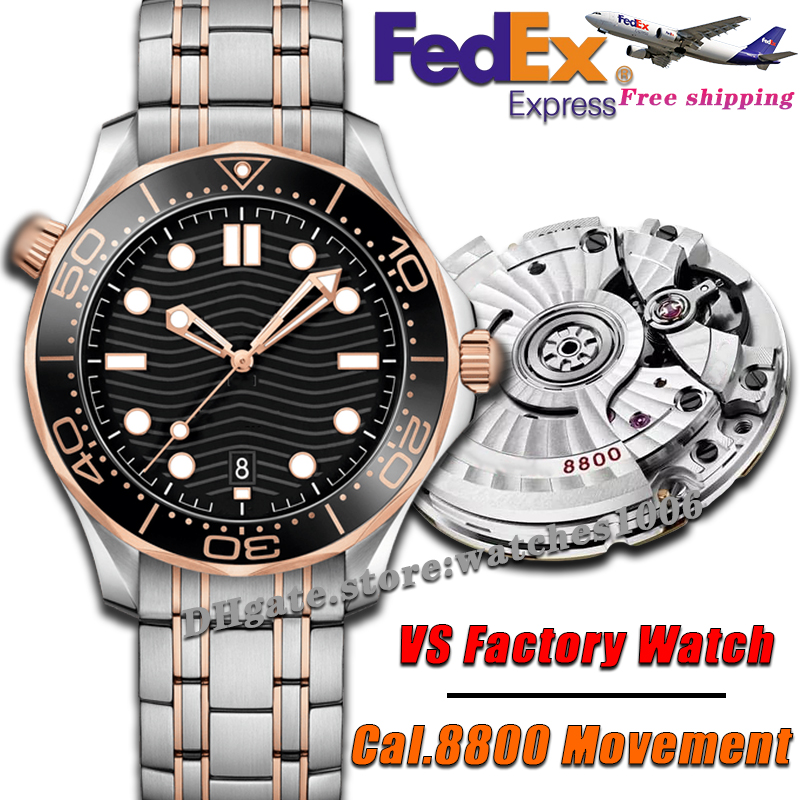 Mens watch Luxury wtch VS Factory watch Cal.8800 Movement Automatic Mechanical Watch Designer Watches High quality watch waterproof Stainless steel