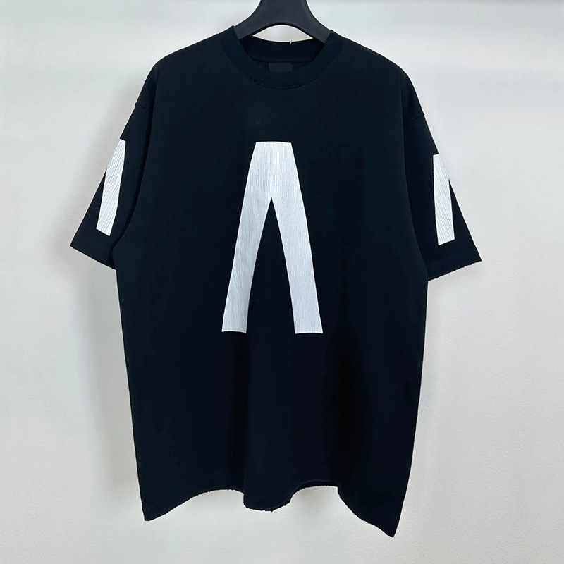 Polos pour hommes Polos Round Coule brodé et imprimé de style polaire T-shirt Summer avec Street Pure Cotton Tshirt R313Y82