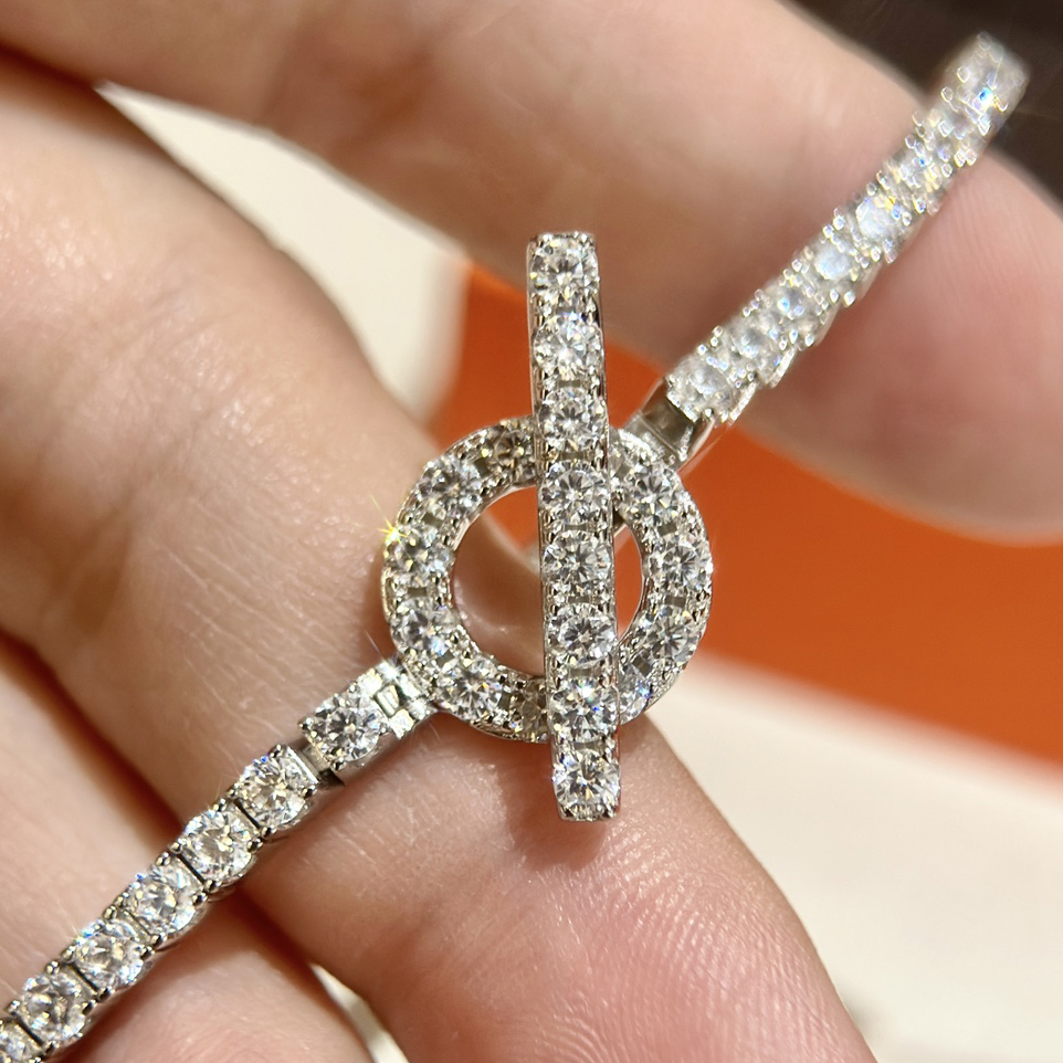 Chaine bangle for woman designer 17CM couple for man Rose Gold silver classic style Vintage jewelry gift for girlfriend with box 060