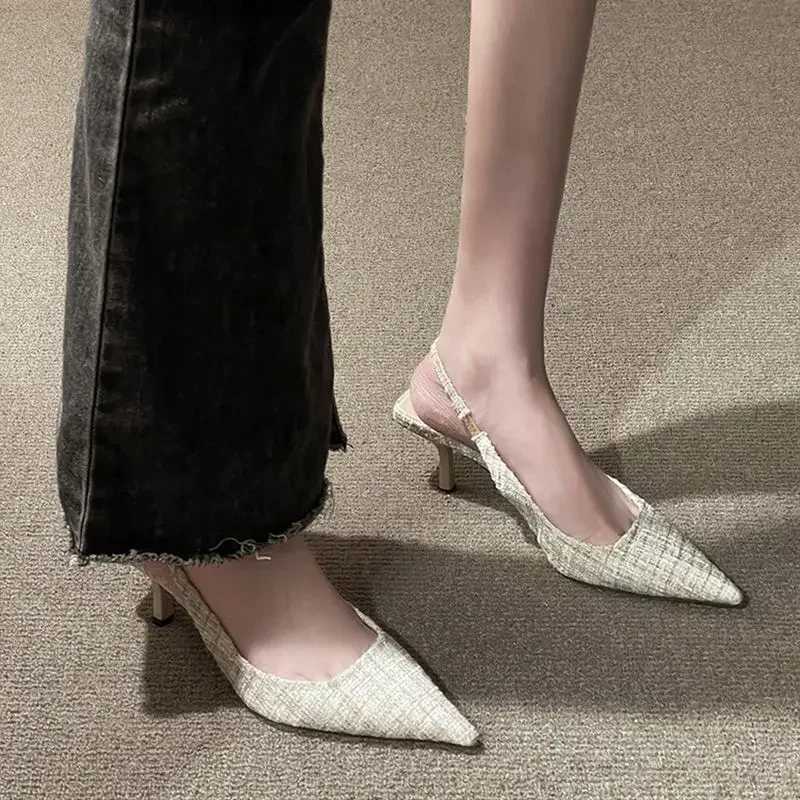 Summer Thin H Closed Sandals for Wen 2025 Designer New Breathable Fion Low Pr Daily Korea Wan Shoes On S Y250716