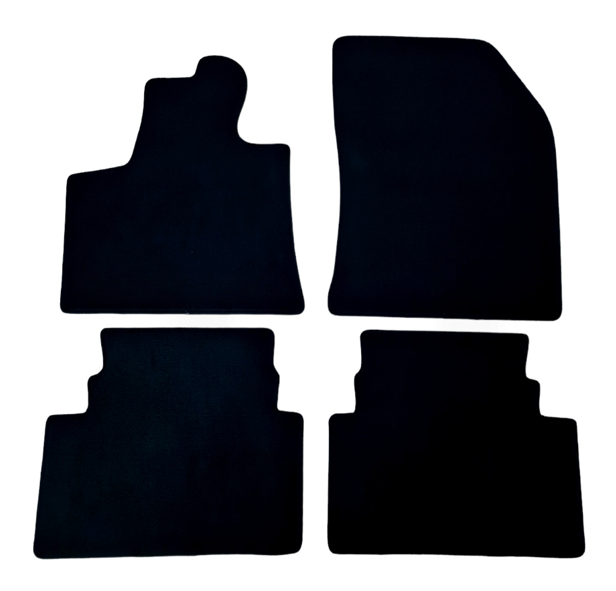 Car Floor Mats Velour For Citroen C5 AirCross Waterproof Black Carpet Liners New-image-1066949146