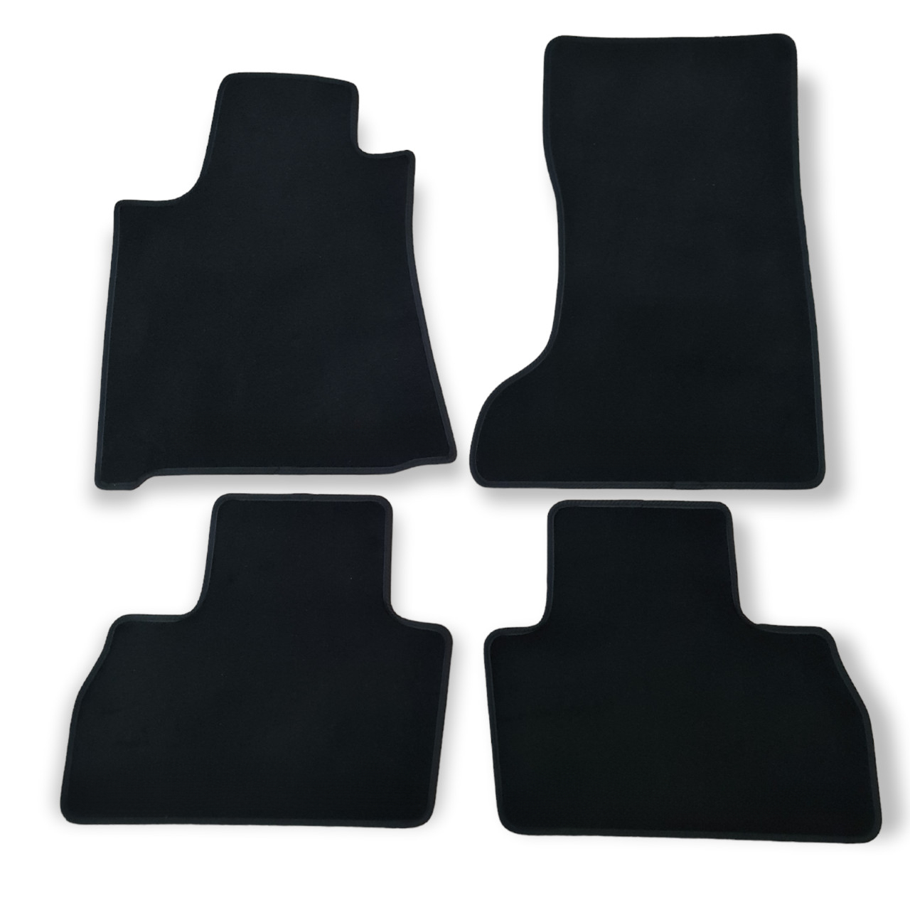 Car Floor Mats Velour For Maserati Levante Waterproof Black Carpet Auto Liners-image-1066974003