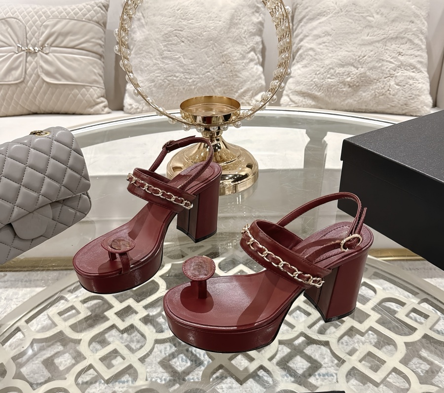 Chaussures Chaussures Chaussures de luxe en cuir en cuir haute sandales pour les femmes adaptées à l'usure de fête en plein air et de fitness déc