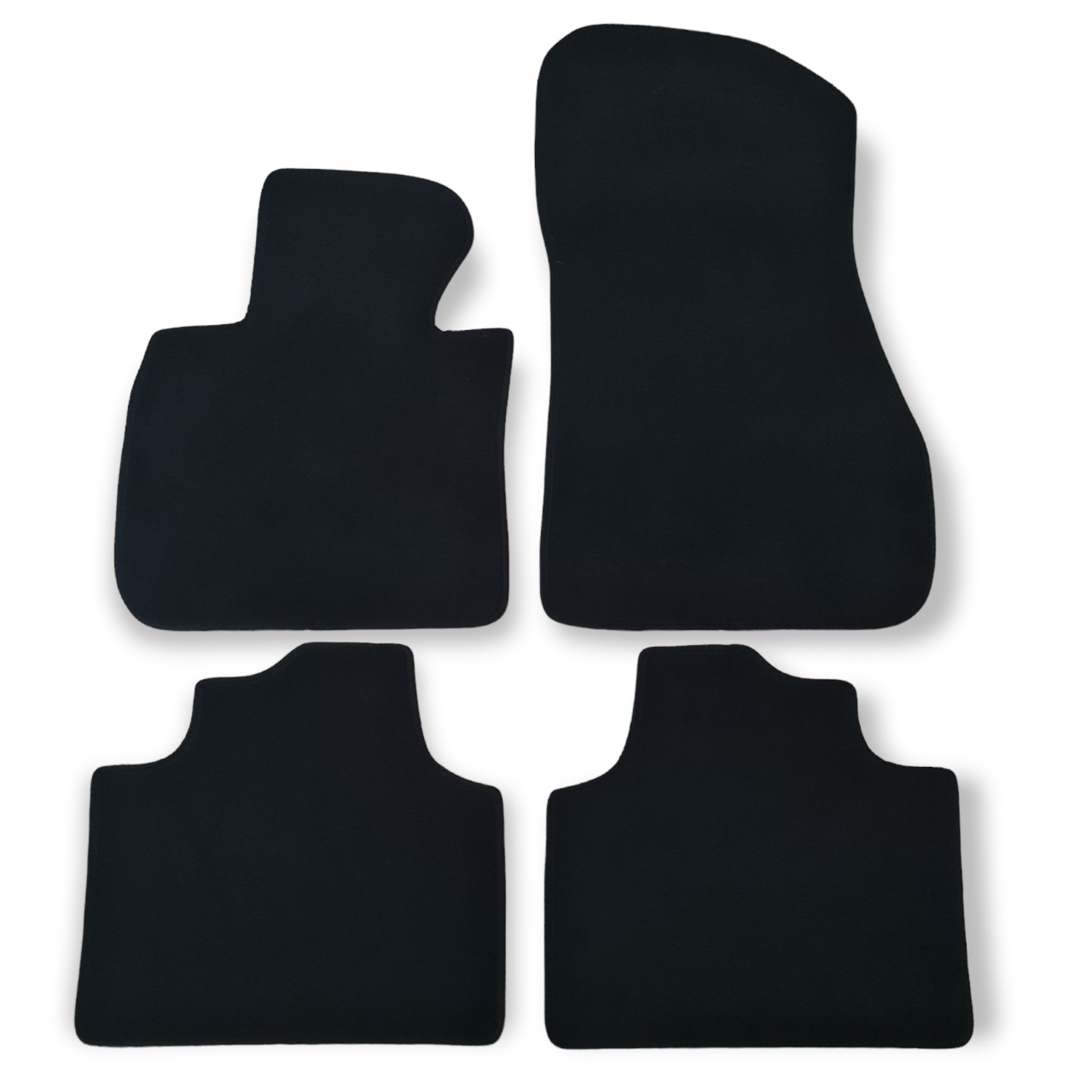 Car Floor Mats For BMW 2 Active Tourer Velour Waterproof Black Carpet Liners New-image-1066970343
