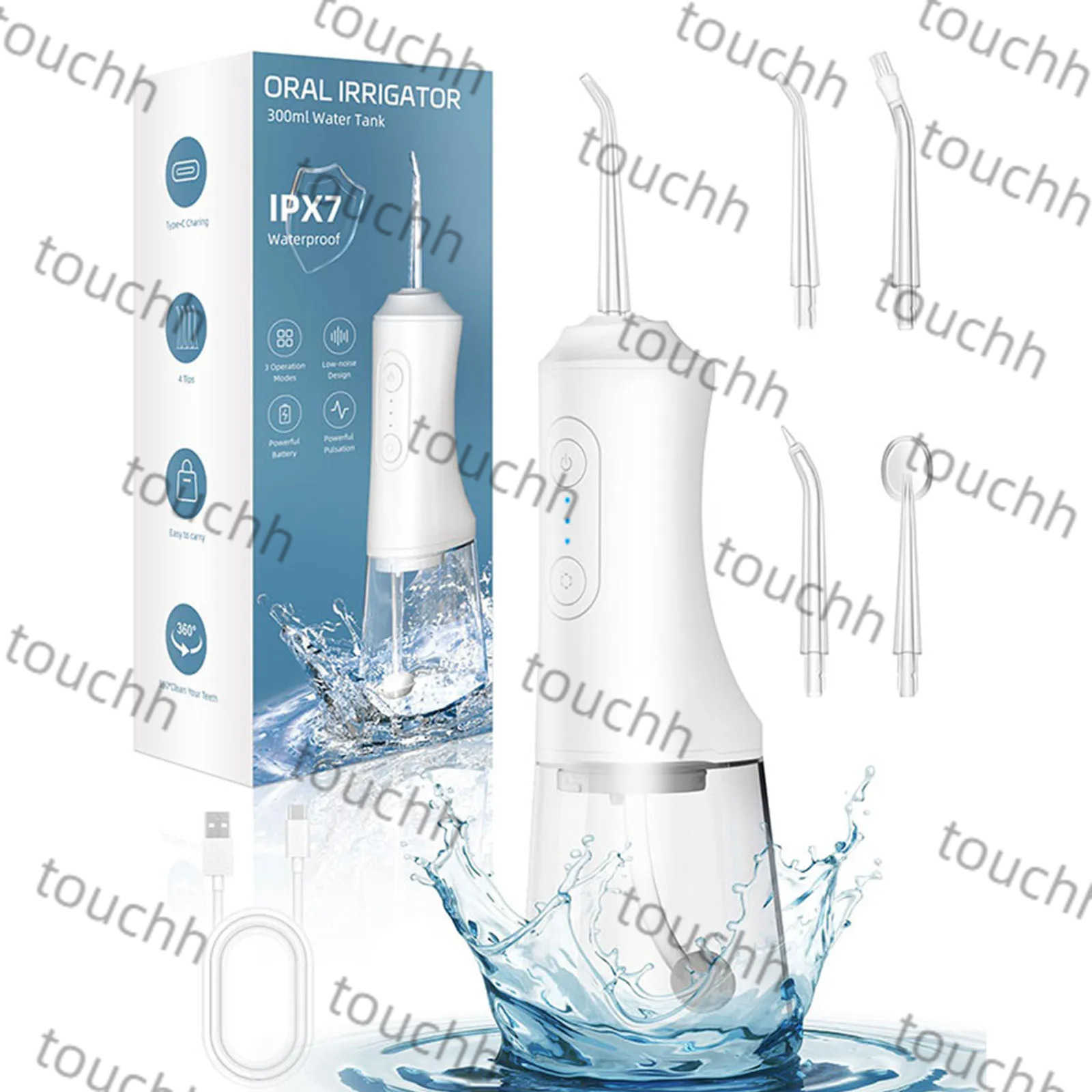 Cordless Water Dental Waterpik Irrigator Travel Flossing Irrigation Mouthwash Machine Oral Floss Flosser Irrigator For Teeth H250718-image-1067131952
