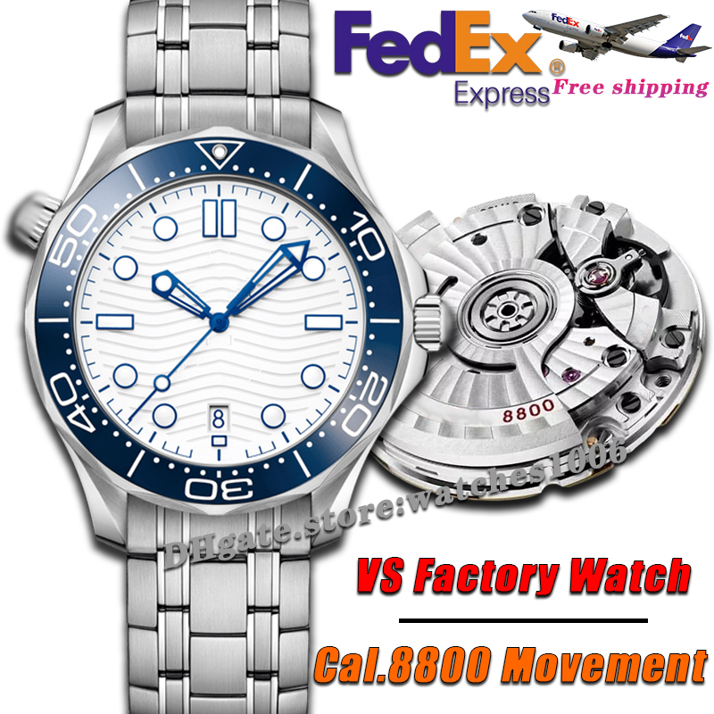 Mens watch Luxury wtch VS Factory watch Cal.8800 Movement Automatic Mechanical Watch Designer Watch High quality watch 10ATM Waterproof 904L Stainle