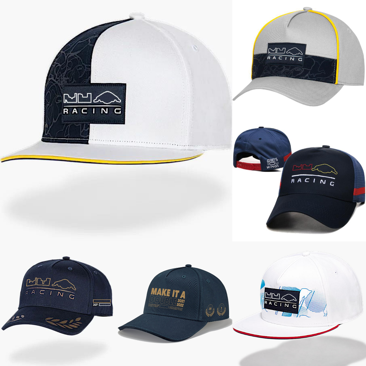 F1 2024 Capes de course d'équipe Formule 1 Casquette Snapback Cape courbe Unisexe Fashion Broidered Baseball Cap