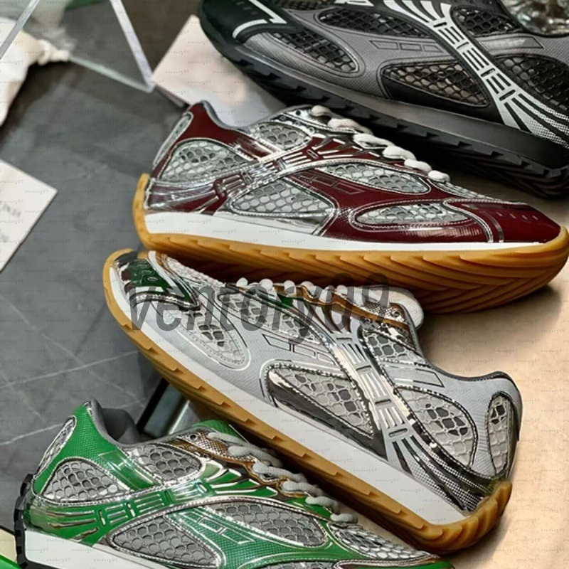 2025 Designer Shoes Designer Running Shoes Sneakers Womens Luxury Trainers Leather Mesh Sneakers Womans Trainers Shoes Designer Women Mens Shoe Size