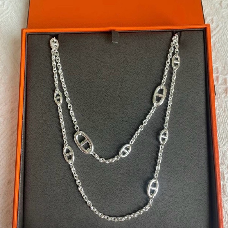 Top Colliers Colliers de créateurs pour femmes pour femme luxueux pendentif bijoux classique nez de cochon en forme de goutte gel H lettre collie