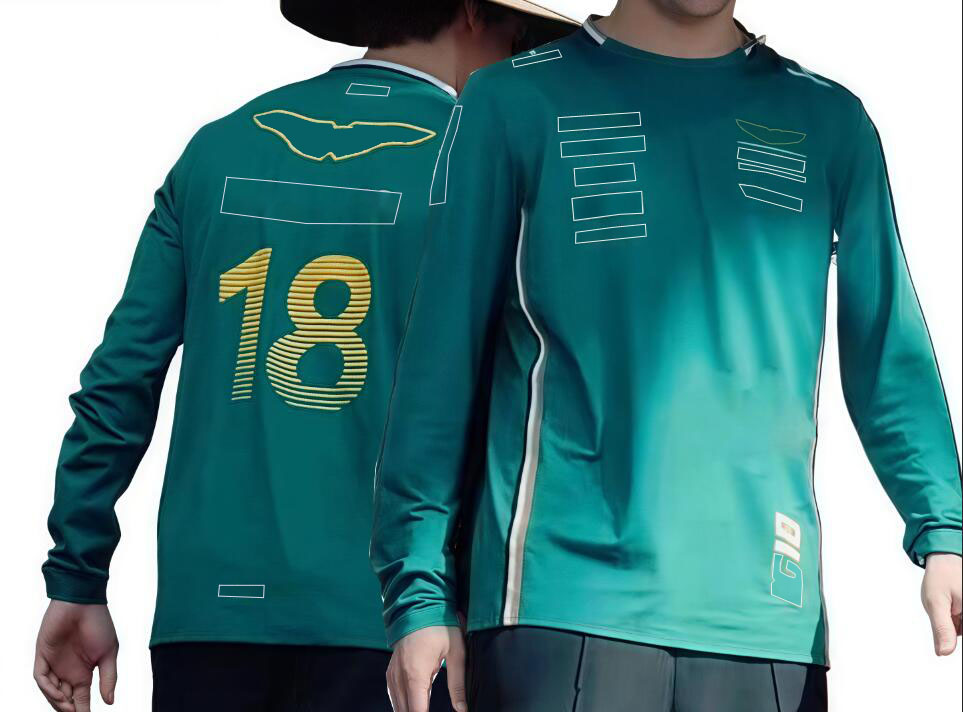 F12025 Racing T-shirt F1logo New summer polo shirts with the same customised-image-678586563