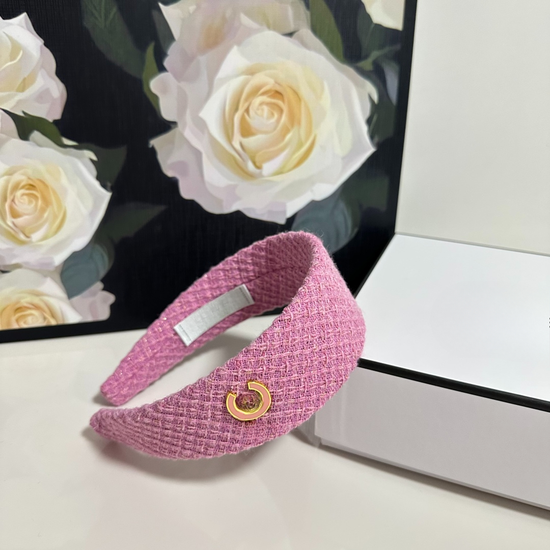 Luxurious wide hair band for ladies hair ring hair clip for girls seamless hair clip for women fabric hair styling tool hair clip accessory for b-image-1067174239