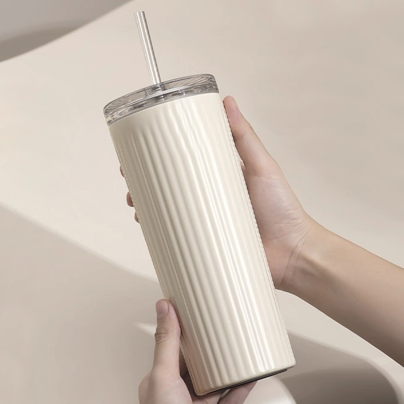 Meilleures ventes 40oz gobelet en acier inoxydable 2.0 avec poignée LOGO couvercle paille bouteilles d'eau de grande capacité pour voiture