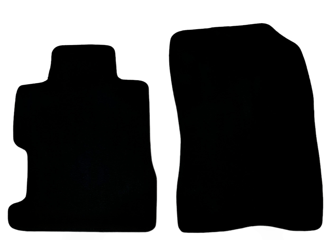 Front Car Floor Mats Velour For Honda Civic Coupe Waterproof Black Carpet Liners-image-1067291916