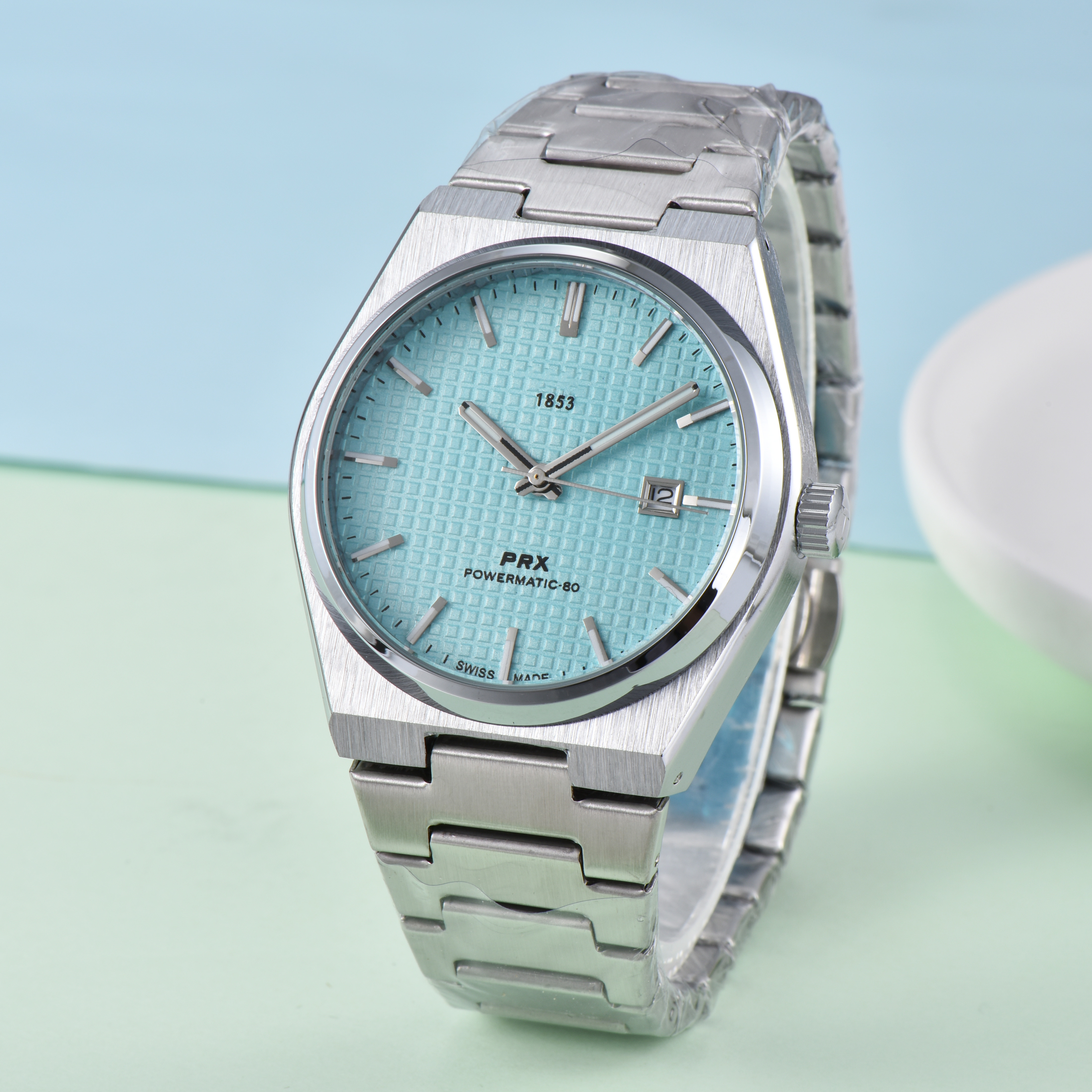MEN Fashion PRX 1853 Wrist Watches bell Automatic mechanical wristwatches High Quality Luxury Brand Chronograph Clock stainless steel Belt