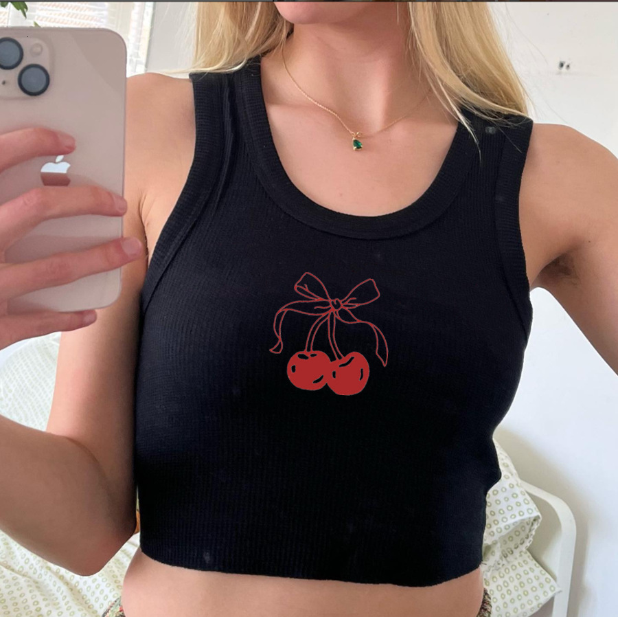 Y2K Street Style Personalité fille chaude féminine courte char slim sexy top femmes 220613