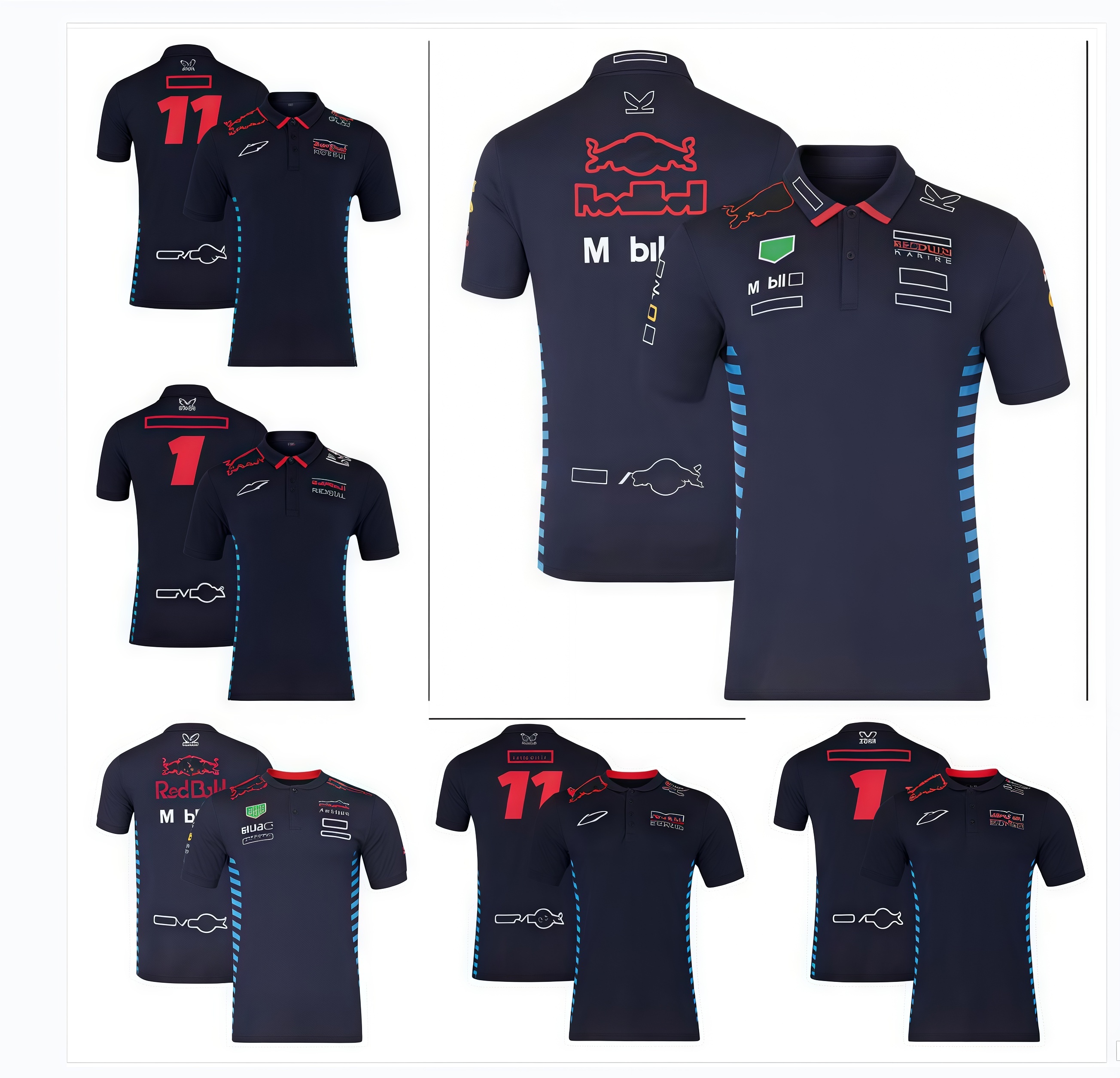 F12025 Summer Racing Shirt F1logo Short Sleeve T-Shirt Same Customisation-image-763500870