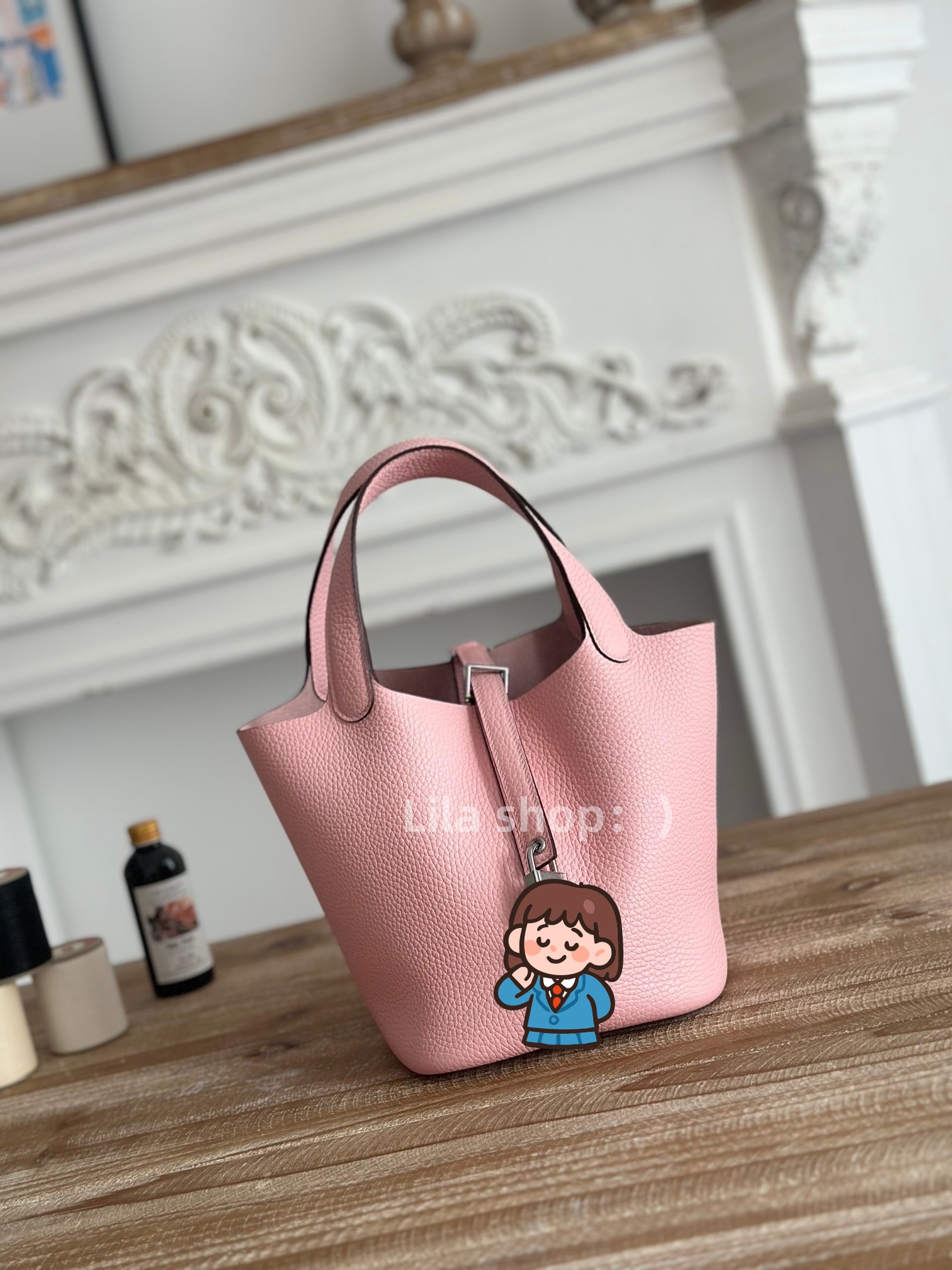N285-A5 Designer handmade hand-held vegetable basket women's bag waxed line TC cowhide original capacity luxury classic fashion casual multi