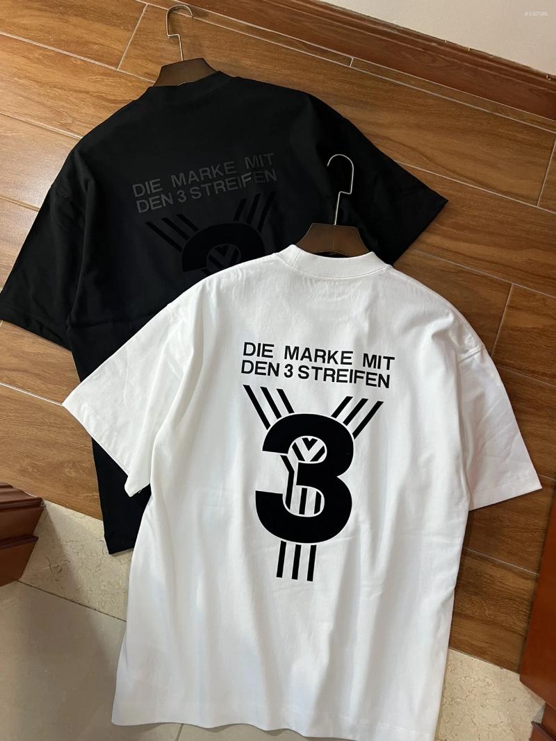 Mens T Shirts Trendy Brand Summer Short-sleeved T-shirt Pure Cotton Fashion Printed Half-sleeved And Womens Loose Casual