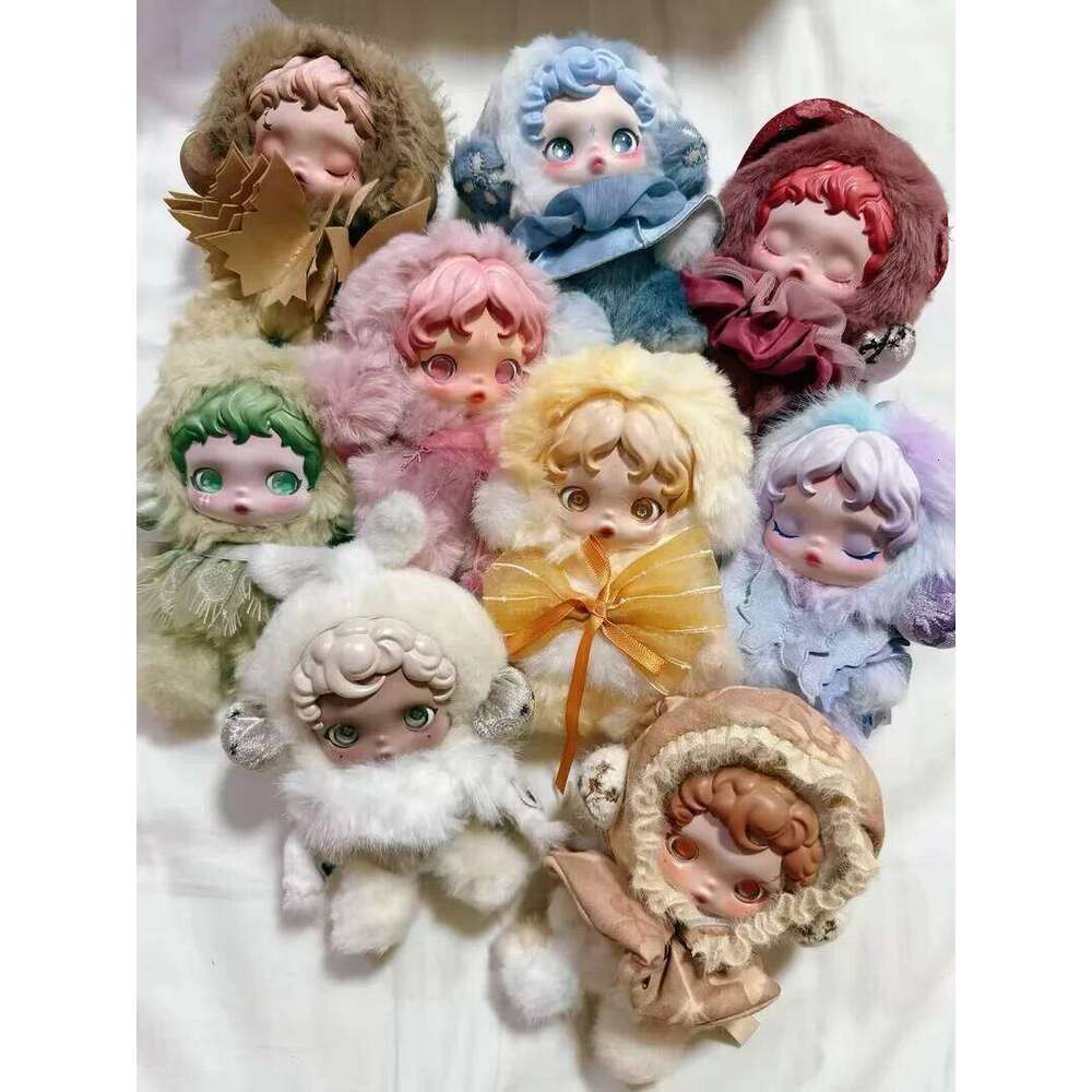 New 100 Genuine Sp 20 L Impressionism Skull Panda Series Blind Box Of Light Weaving Garden SecondGeneration Pendants M260319-image-1095953169