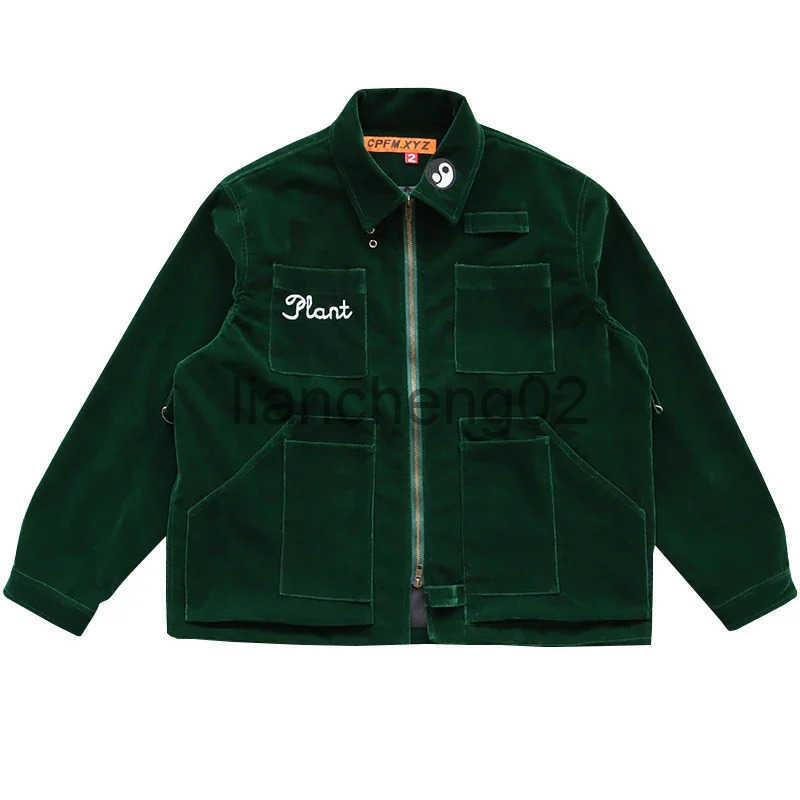 2024 New Luxury Men Suede Knowledge .XYZ Embroidered Varsity Coats Jackets / Down Coats Cotton Warm Winter Thickened 143 J250721