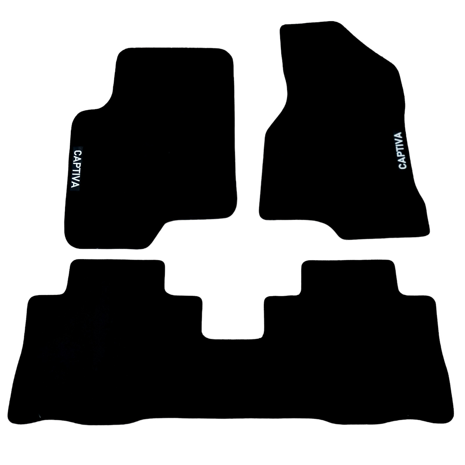 Car Floor Mats Velour For Chevrolet Captiva Auto Liners Waterproof Black Carpet-image-1067395233
