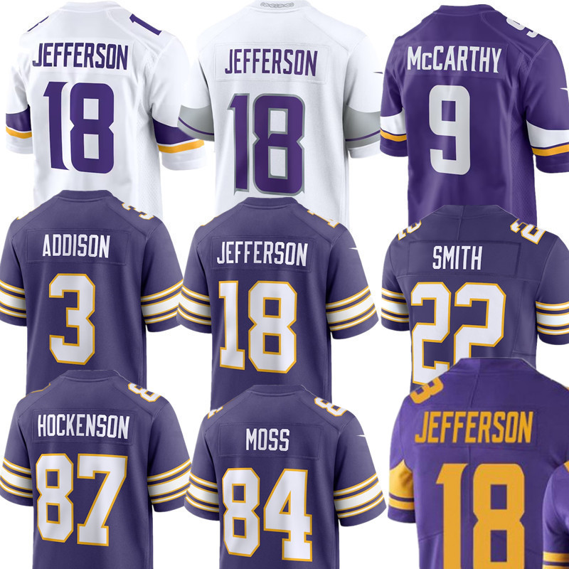 Justin Jefferson J.J. McCarthy Aaron Jones Andrew Van Ginkel Harrison Smith Isaiah Rodgers jordan Addison T.J. Hockenson C.J. Ham Randy Moss Ivan-image-920780945