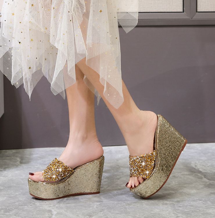 Sexy Peep toe Women Pumps Luxury Slingbacks Thin Thick Sole Slippers High Heels Spring Summer Nightclub Wedding Party Shoes Business Designer Elegan