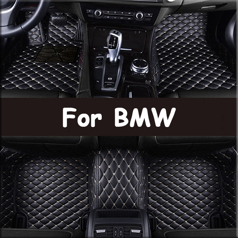 Custom Car Floor Mats for BMW X1 E84 F48 X2 F39 X4 F26 G02 2018-2023 Interior Accessories Artificial Leather-image-1067641865