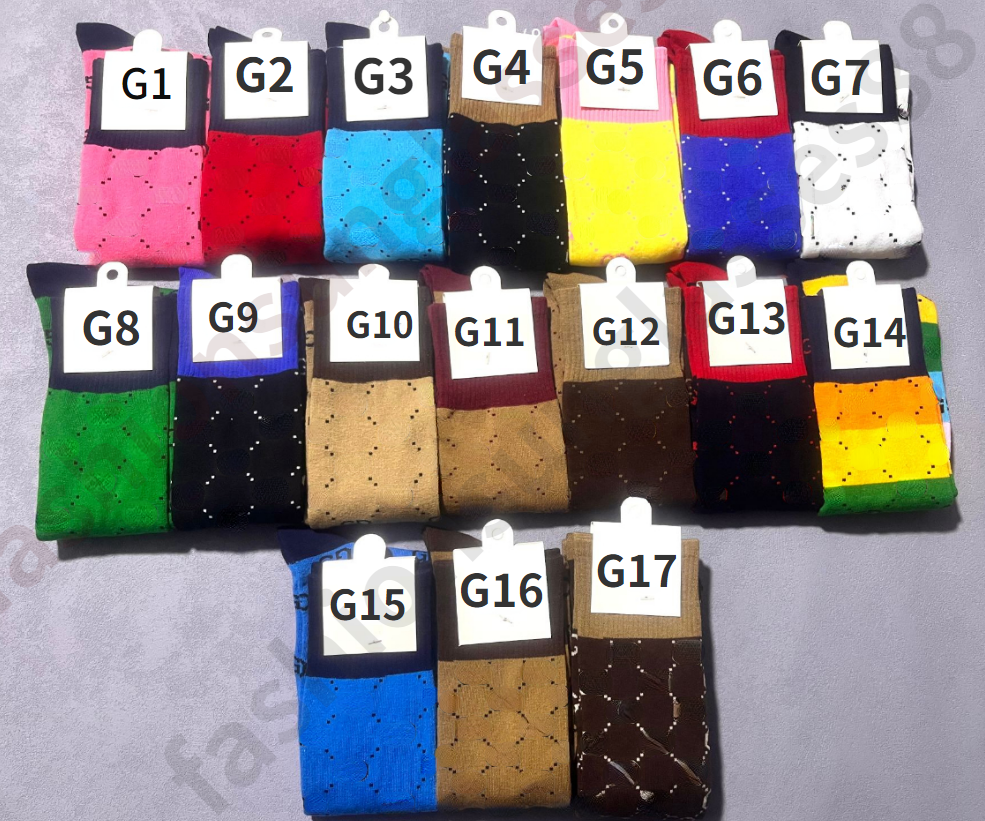 Luxury Men Women socks Designer stocking classic letter comfortable breathable cotton high quality fashion 17 kinds of color freedom to choose el-image-1067694161