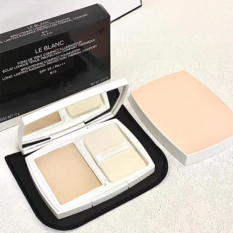 Face Powder BRIGHTENING COMPACT Foundation Ultrawear All Day Comfort Pressed Powder Pearl Glow Whitening Powder #BR12 #BD01 #B20 #B30 Mineral Fac-image-1067618992