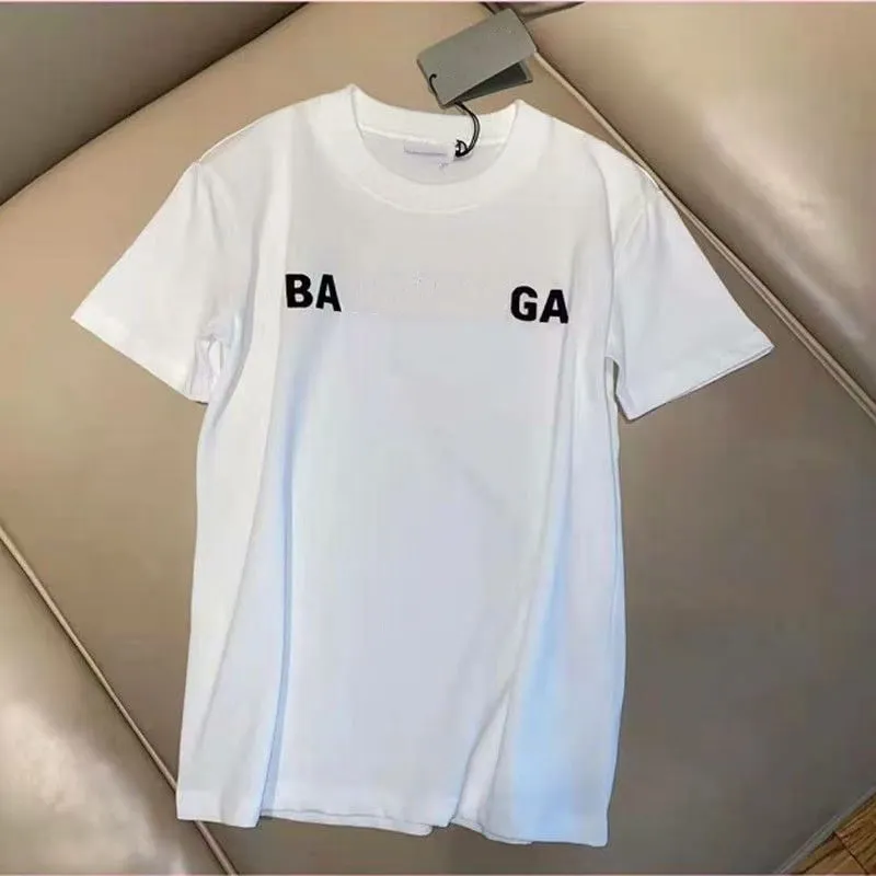 Designer Brand Tees T Shirts Top Quality Pure Cotton Short Sleeve Shirt Simple Letter Printed Summer Casual Men Clothing Size S-XXXXXL-image-980890742